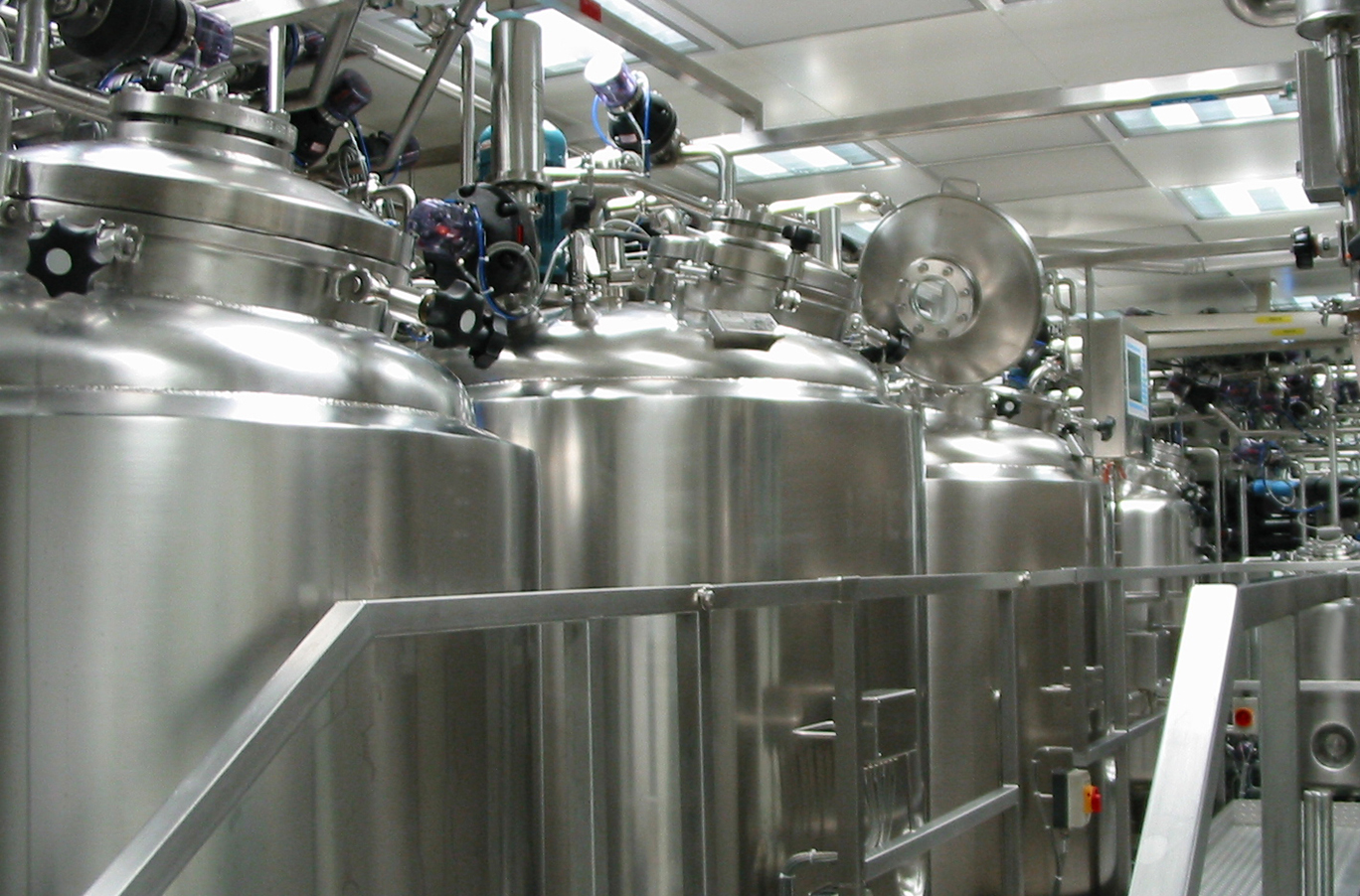 Pharmaceutical stainless steel Vessels